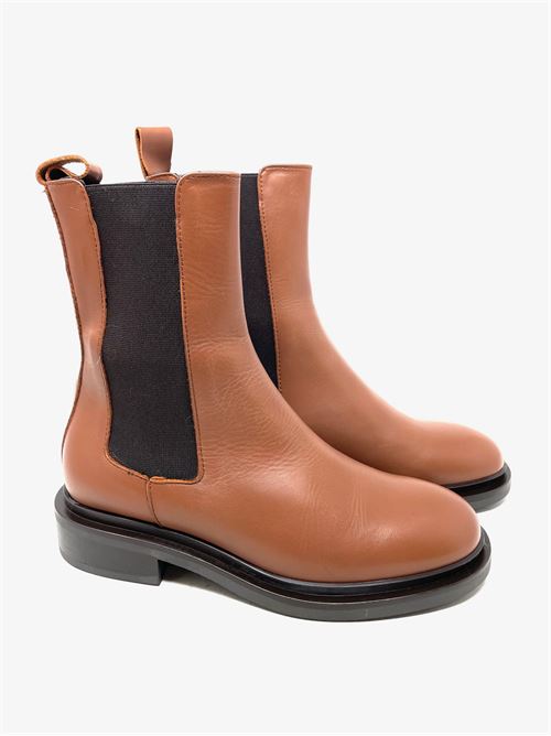 Chelsea Boots mit elastischem Einsatz IL LACCIO | JULYA113VITELLOTABACCO